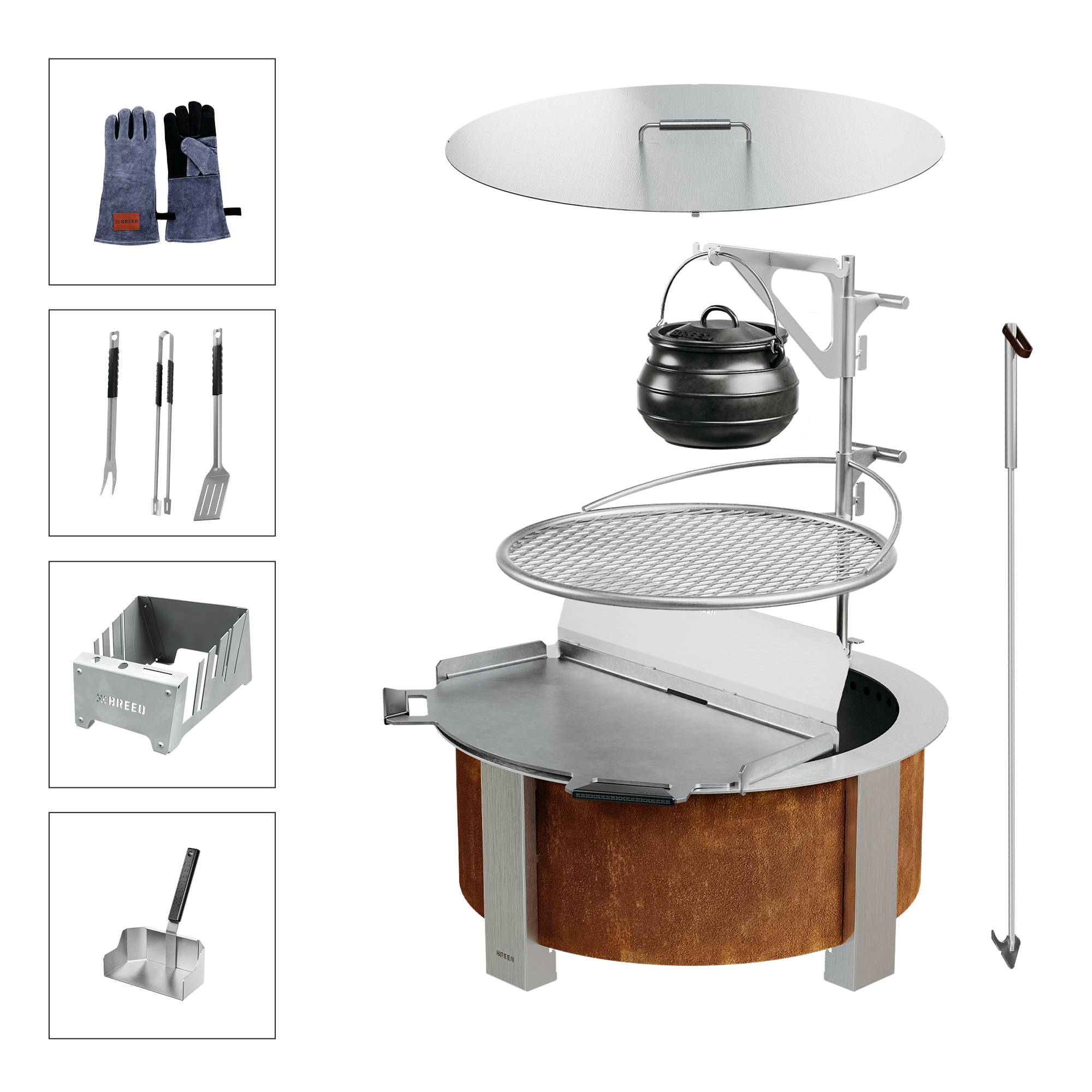 Fire Pit Firemaster Bundle