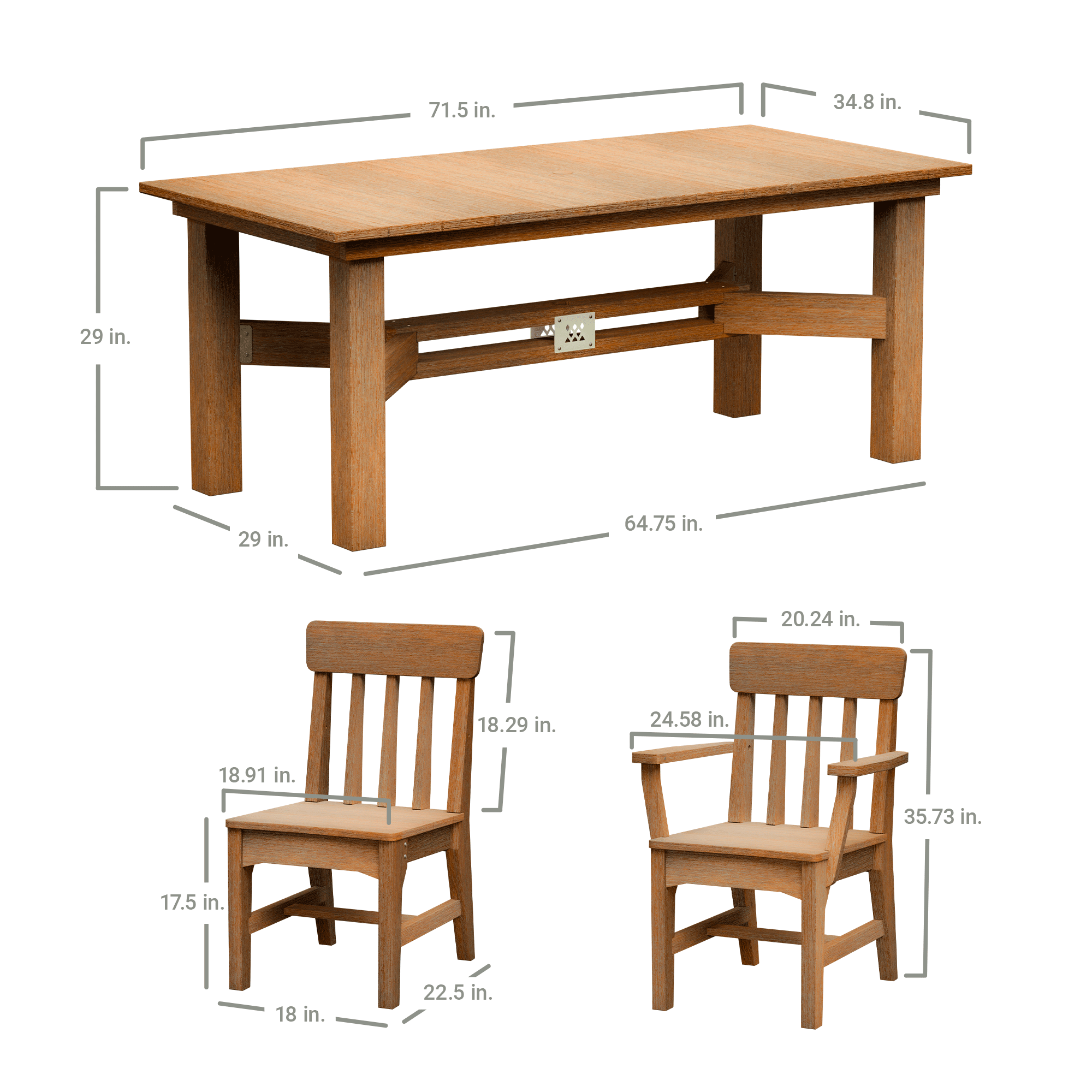 X Series 7-Piece Dining Set
