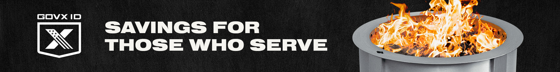 GovX ID. Savings for those who serve.