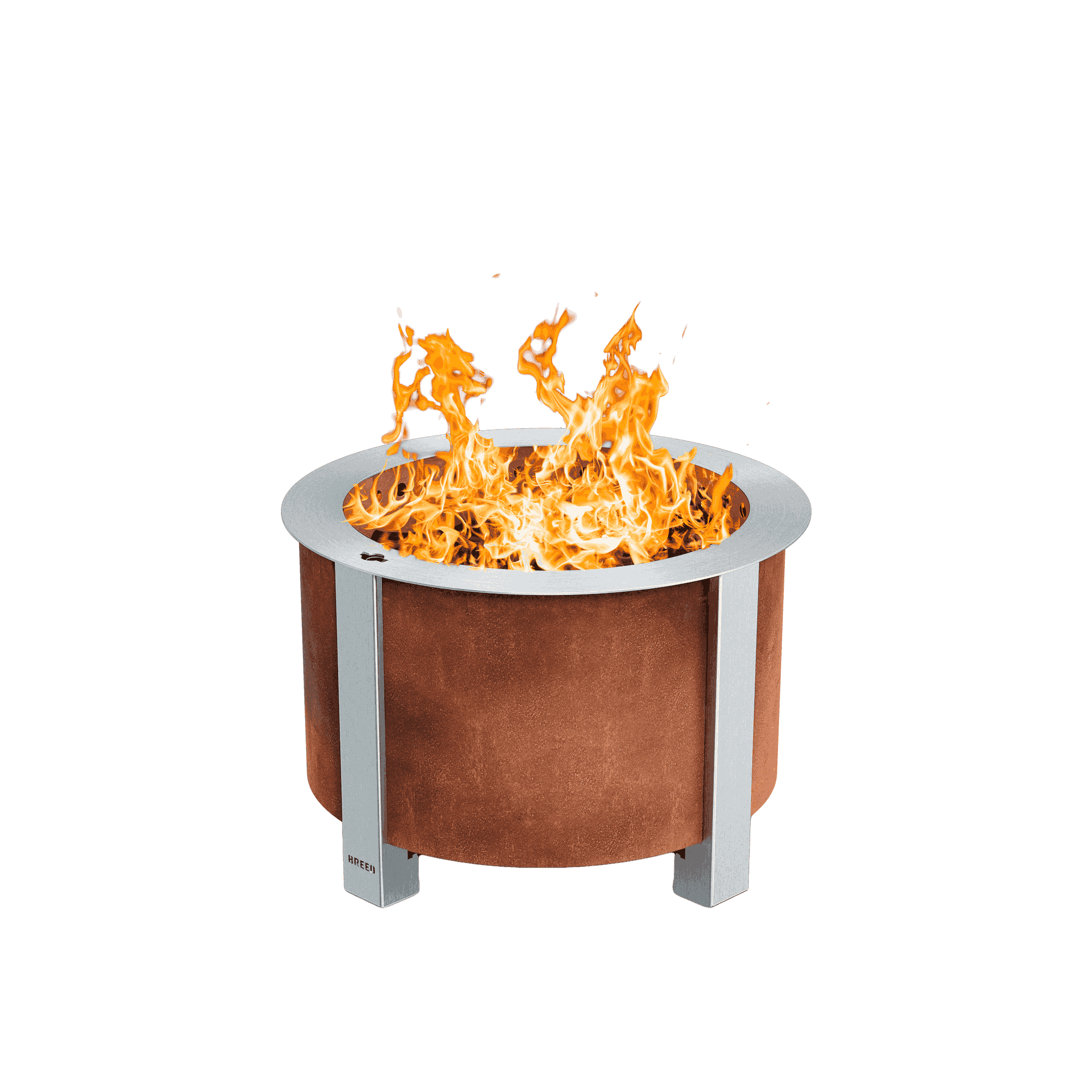 X19 corten firepit