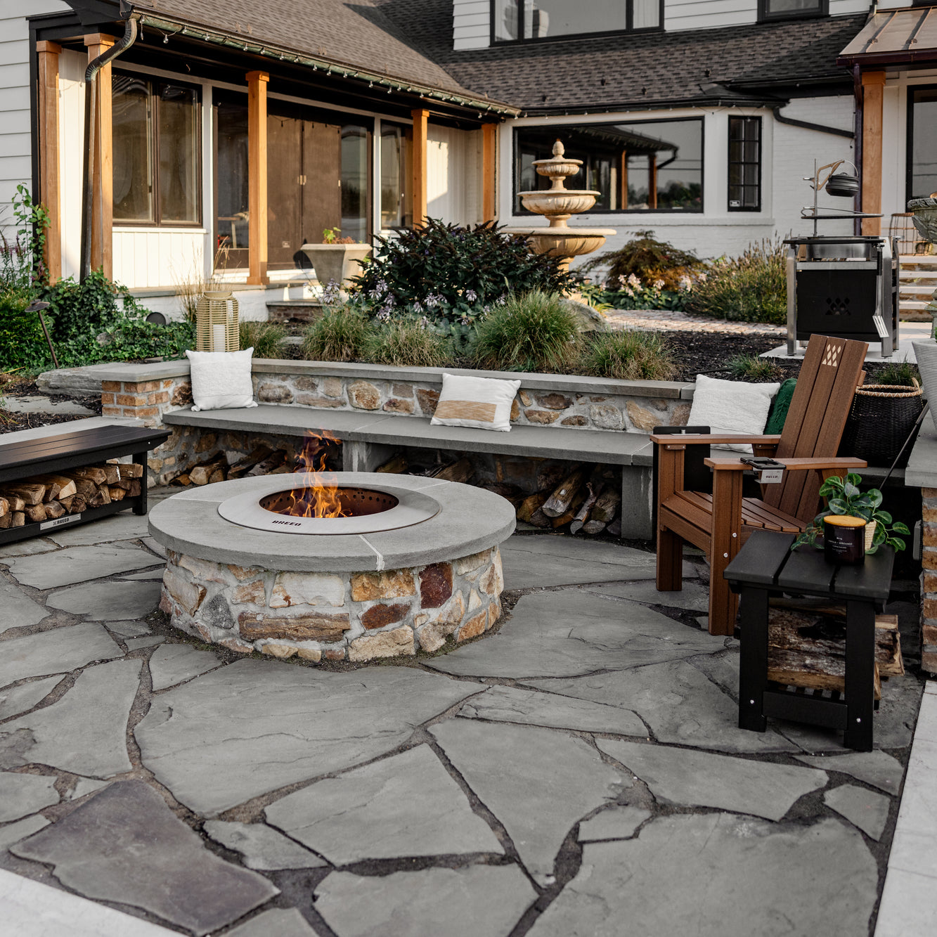 Zentro Smokeless Fire Pit Inserts – Breeo