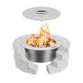 Zentro Stainless Steel Smokeless Fire Pit Insert