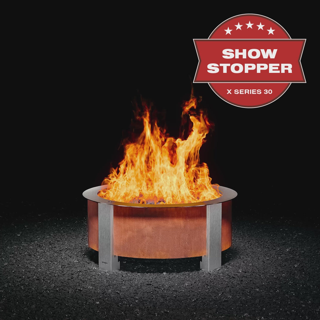 Breeo X Series 19 - Compact outdoor fire pit