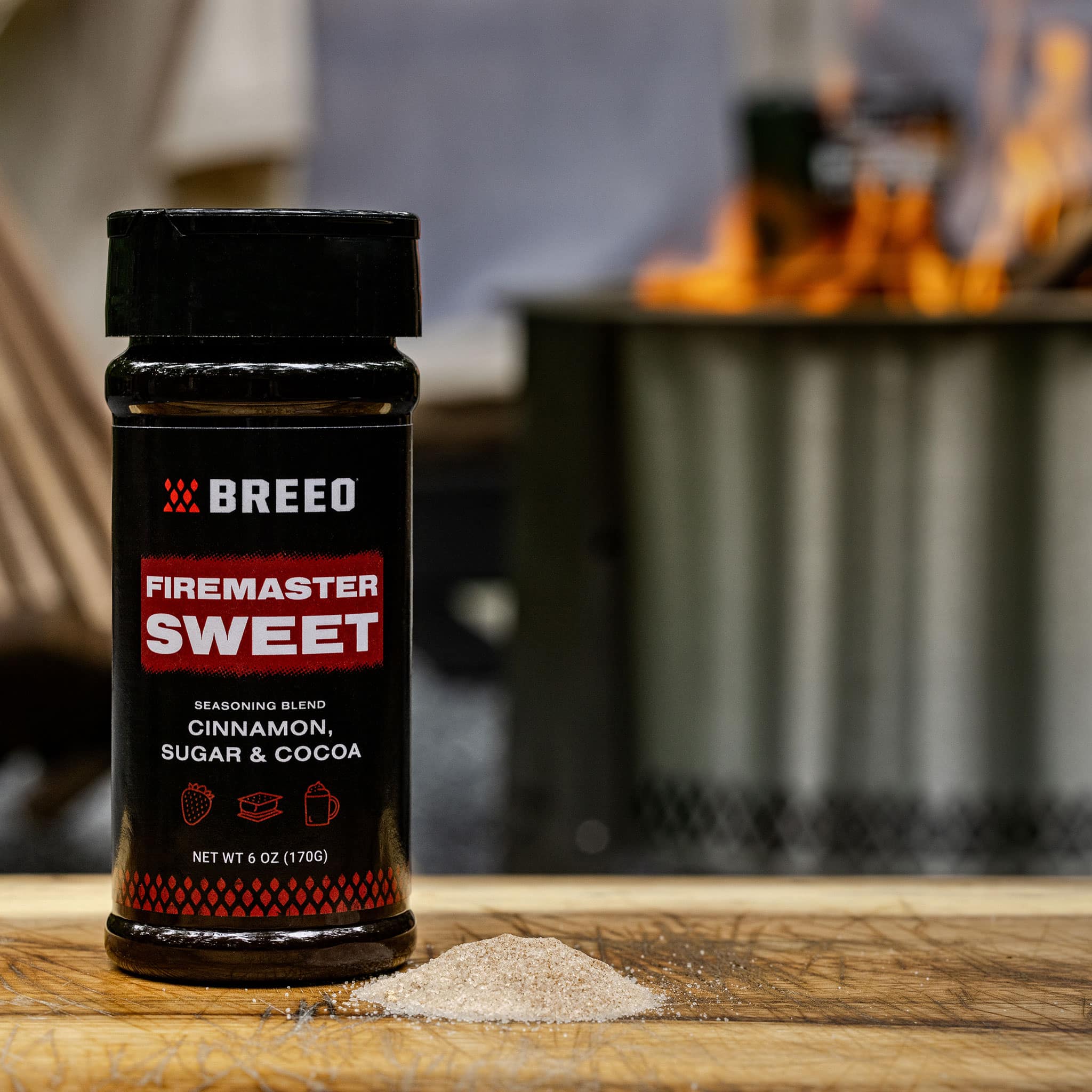 This is an image of the Breeo Firemaster Sweet Seasoning 