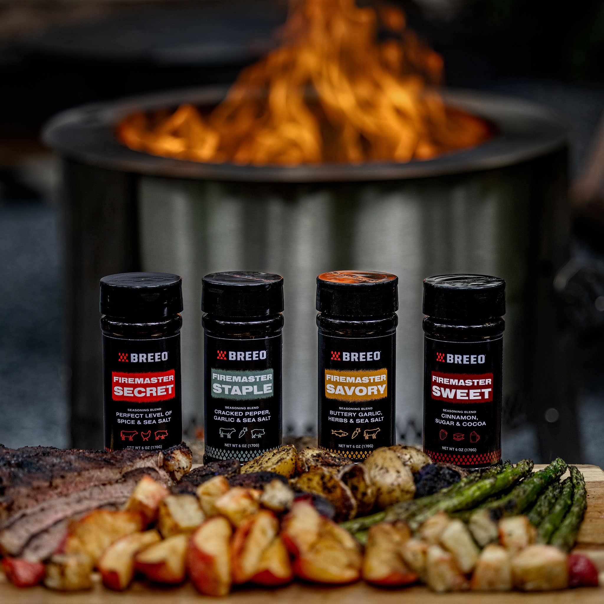 Thisis an image of the Firemaster Seasoning Blends 