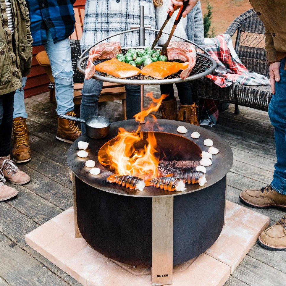 Zentro Smokeless Fire Pit Inserts – Breeo